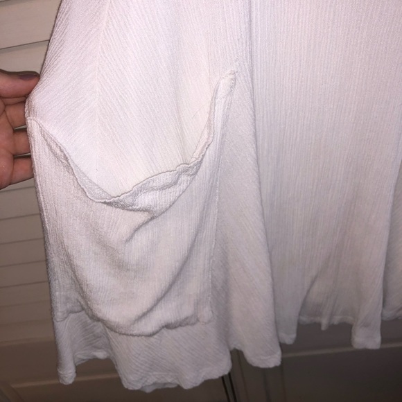 Zara White Pocket Dress - Picture 5 of 7